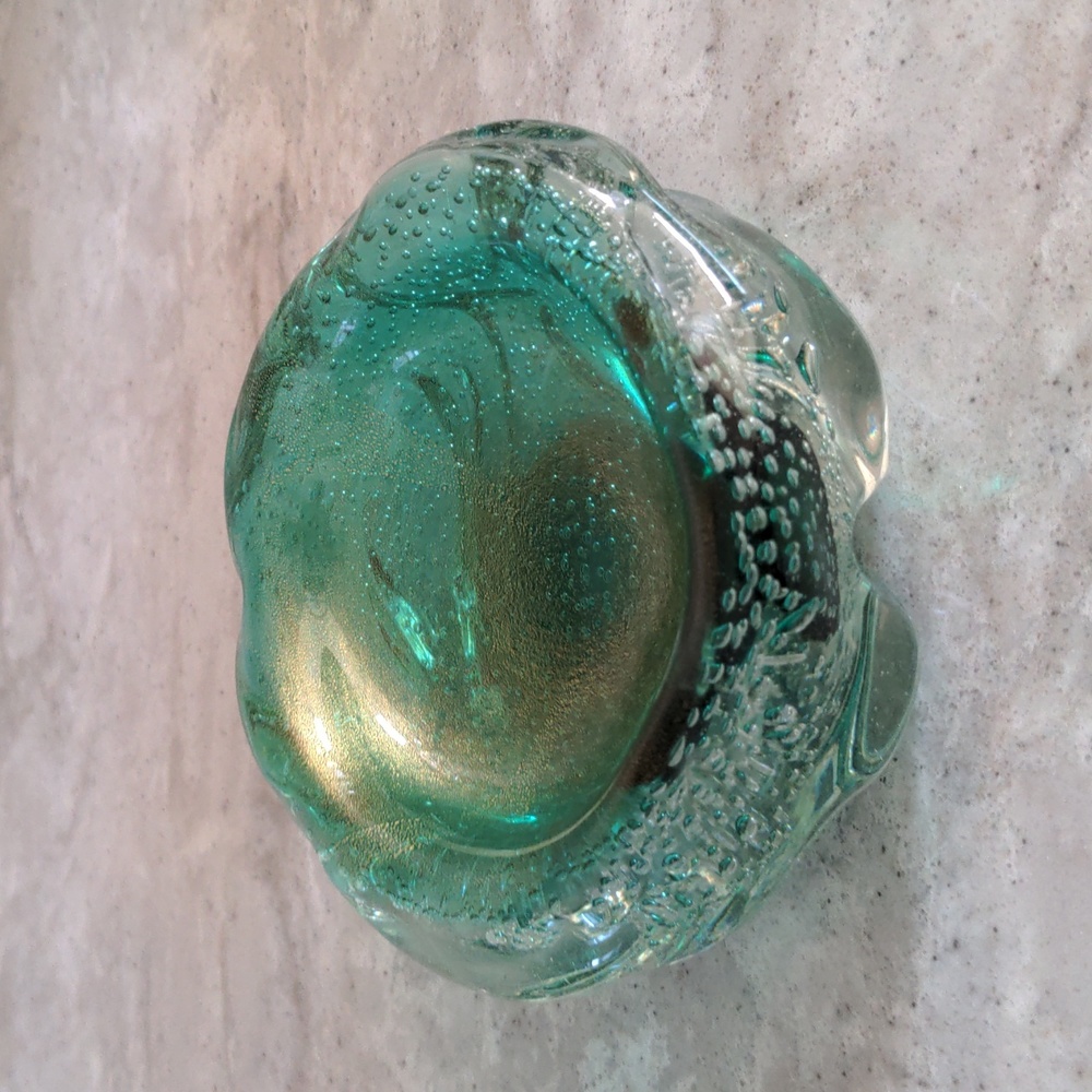 Vintage Archimede Seguso Murano Glass Bowl